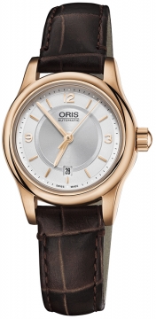 Buy this new Oris Classic Date 28.5mm 01 561 7650 4831-07 6 14 10 ladies watch for the discount price of £705.00. UK Retailer.
